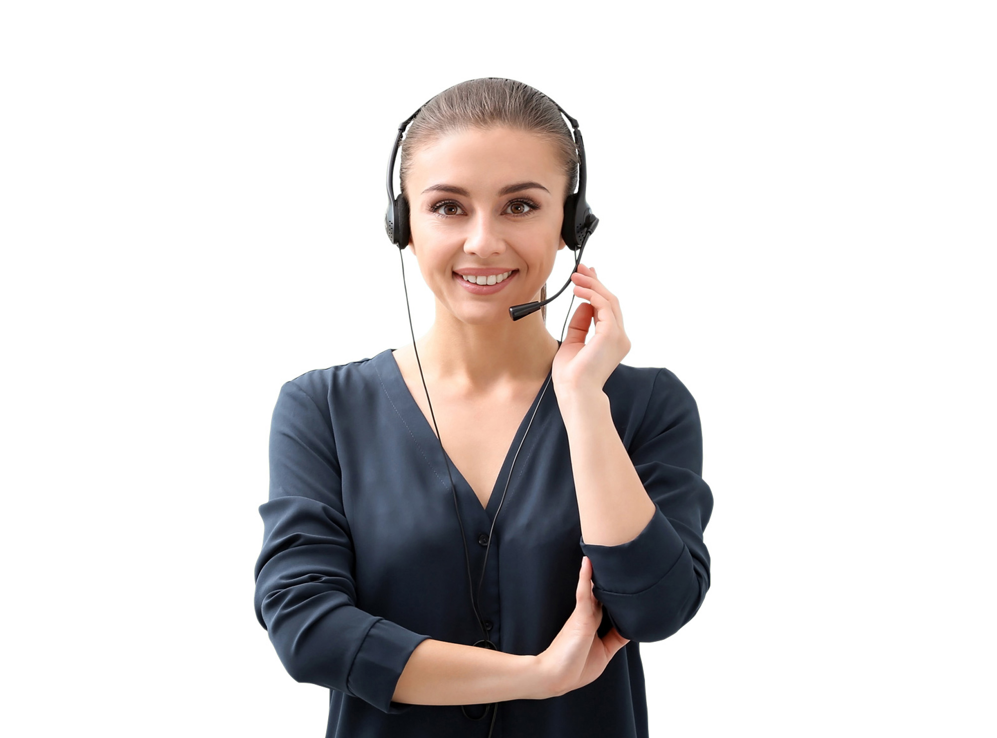 Lady speaking on a phone